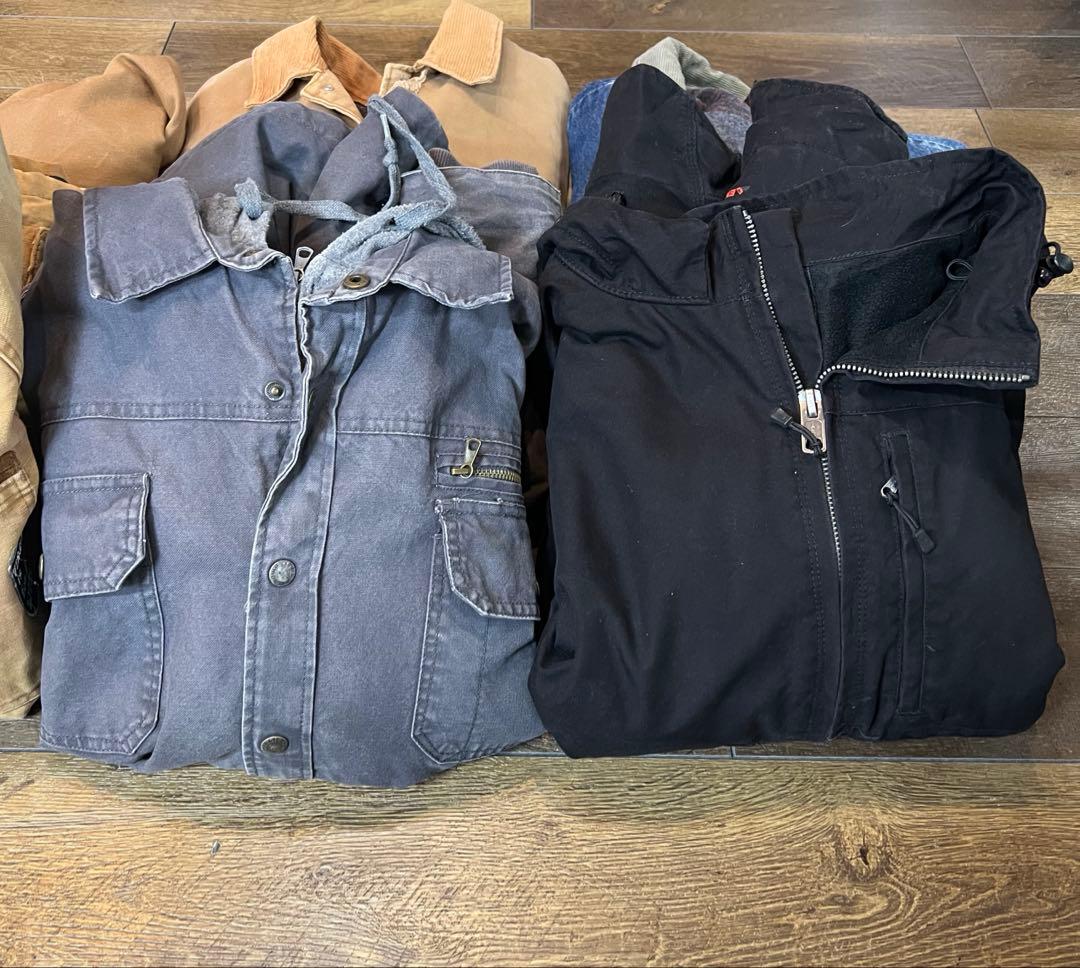 ふ*す様 USワークジャケット1 　6着アソート　洗濯済　80S～