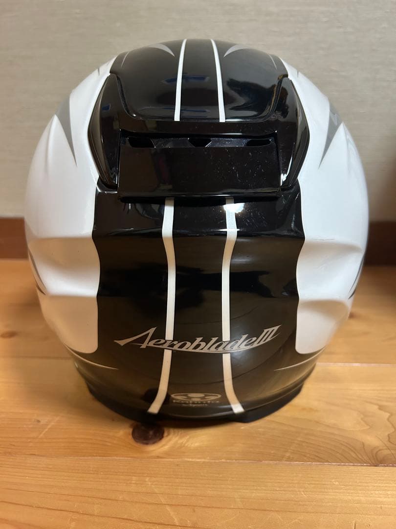 ファームKabuto フルフェイスヘルメット ホワイト・ブラック