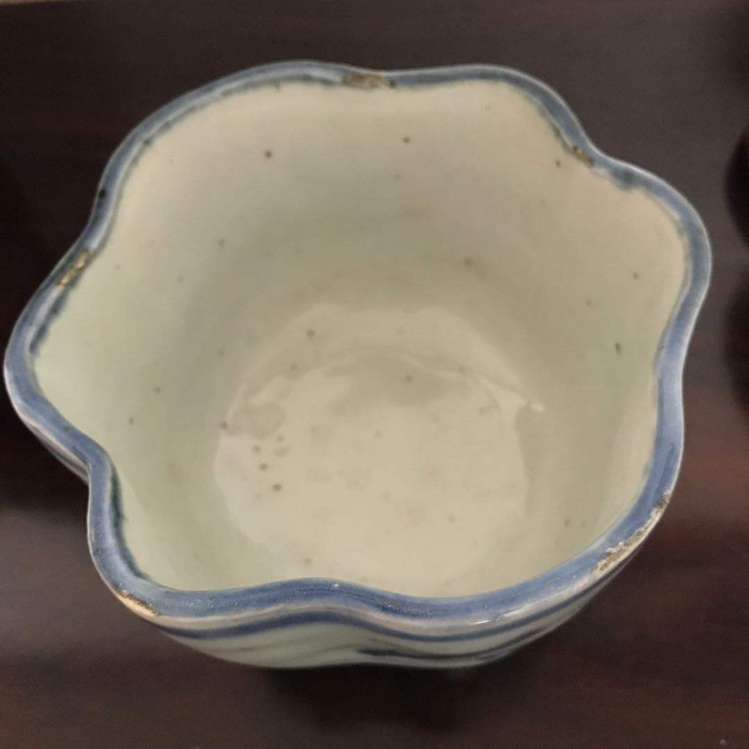 茶道具　火入　景徳鎮　古染付