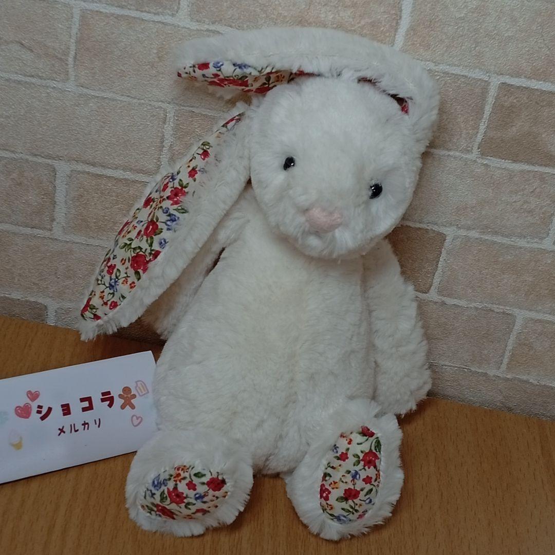  blossom cream bunny クリーム　花柄　うさぎ