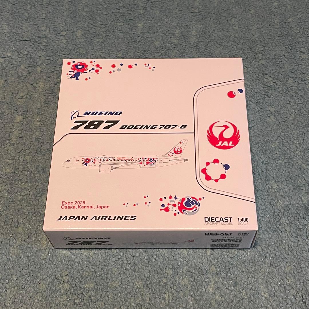 JAL 787-8 日本航空 EXPO 2025 JA823J jc 1:400