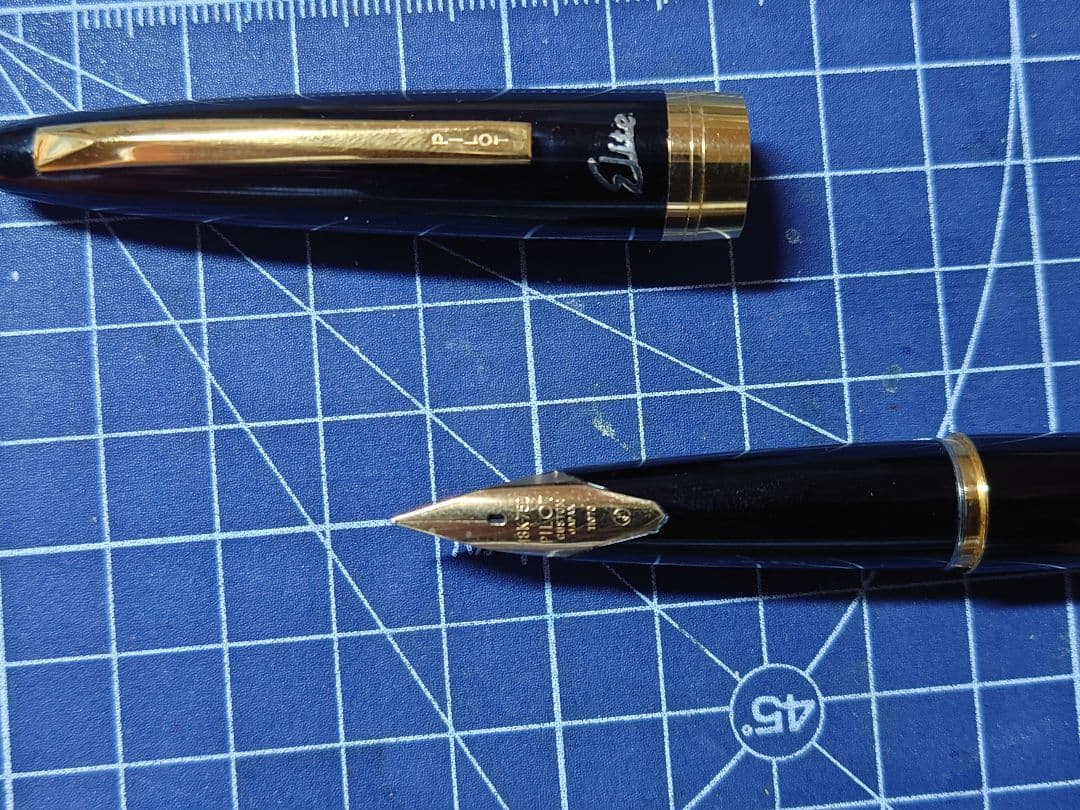 パイロット エリートカスタム 万年筆 18K-F デッドストック品