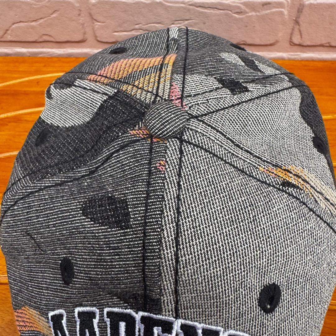 【美品】AAPE BY A BATHING APE 迷彩 デニムキャップ