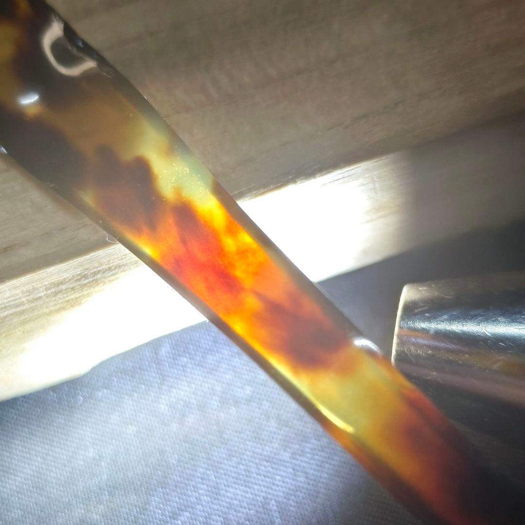 茶道具 べっ甲製茶杓 共箱付き 未使用美品 時代物 貴重材 旧家蔵出し 送料無料