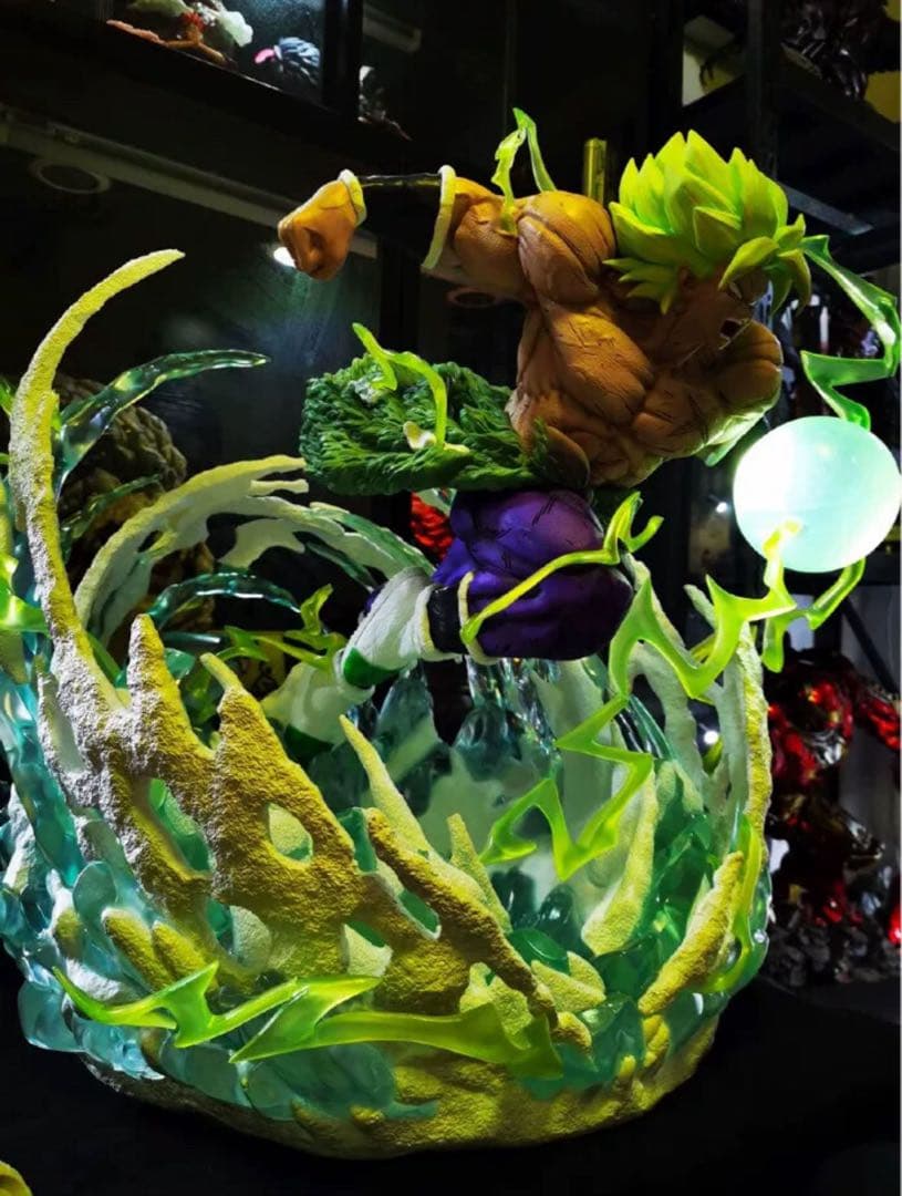 ドラゴンボール ブロリー ガレキ ガレージキット スタチュー X②⑧