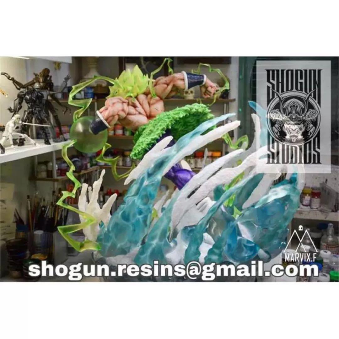 ドラゴンボール ブロリー ガレキ ガレージキット スタチュー X②⑧