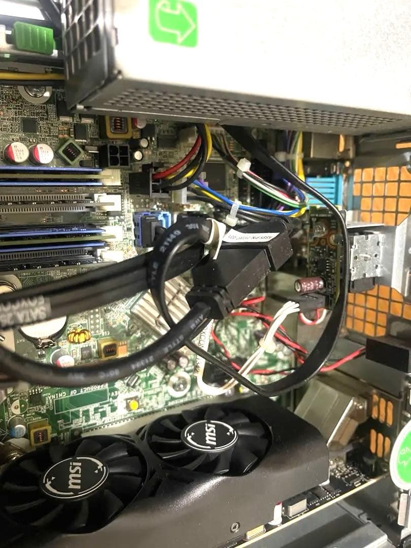 デスクトップPC リノベーション　Hewlett Packard