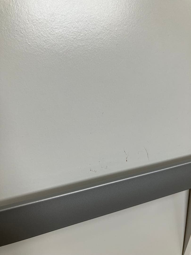 ディスプレイラック ホワイト 高さ123幅116奥行41cm ダメージ有り