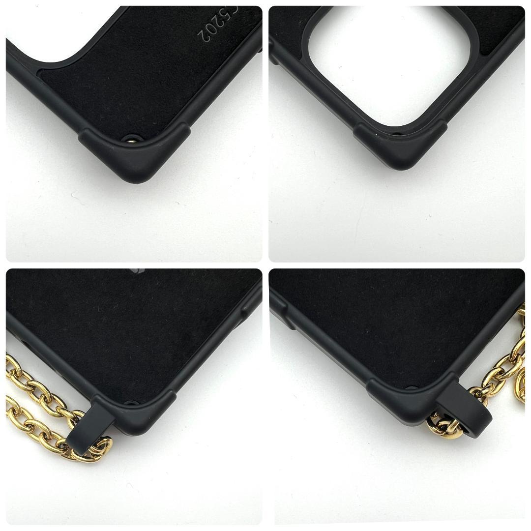 【未使用級】ルイヴィトン モノグラム リトランク iPhone 14 PRO 黒