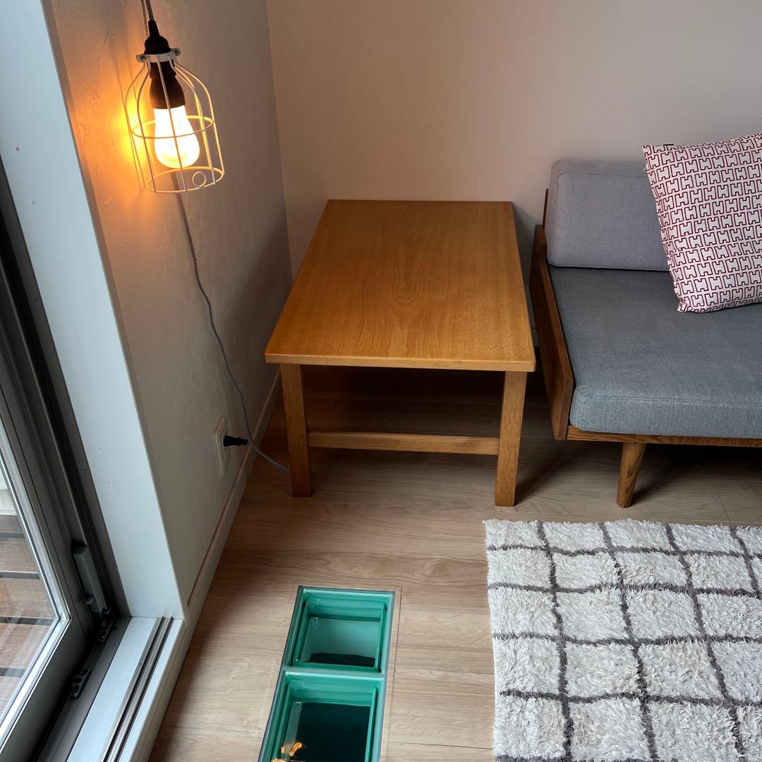 ウェグナー　getama ゲタマ サイドテーブル　オーク　北欧ビンテージ家具