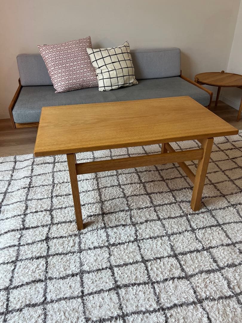 ウェグナー　getama ゲタマ サイドテーブル　オーク　北欧ビンテージ家具