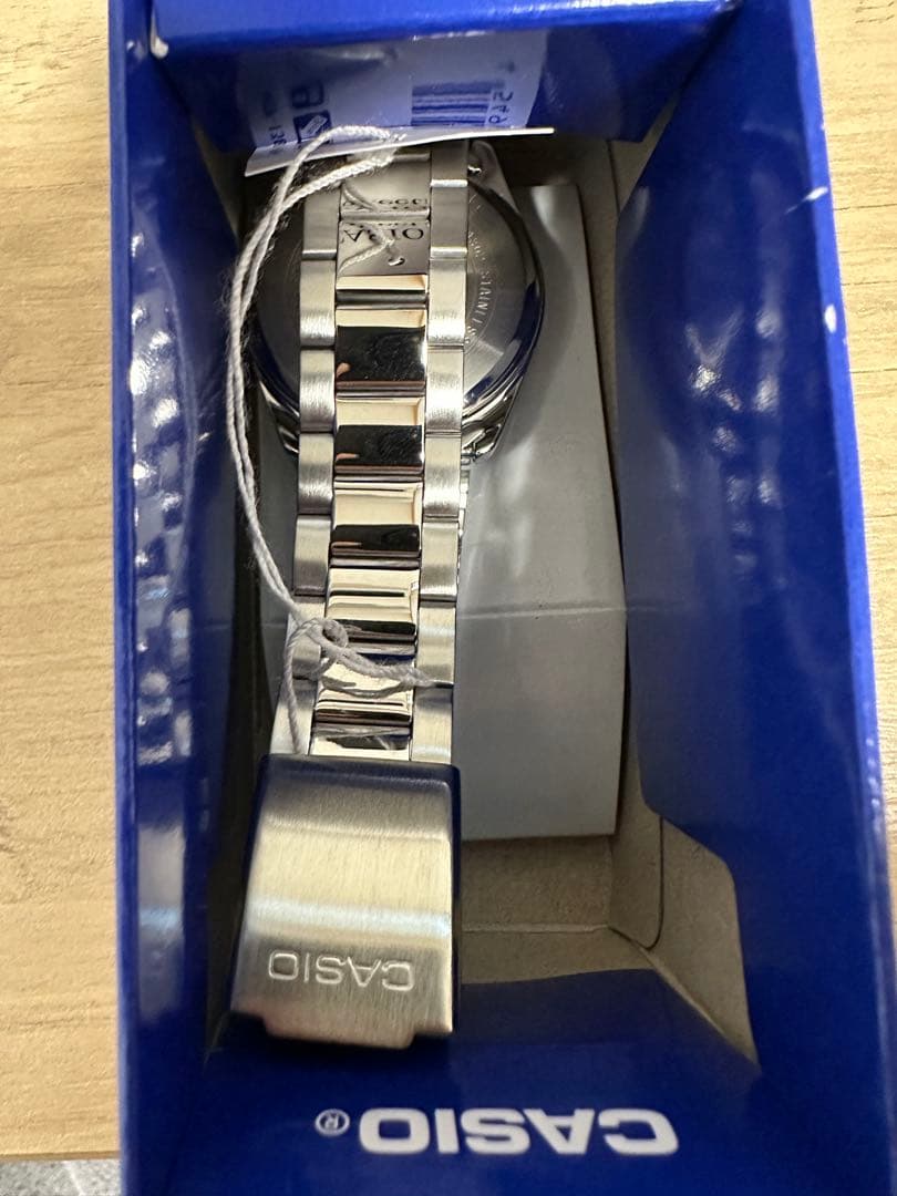 新品 カシオ ターコイズブルー 腕時計 MTP-1302D-2A2JF