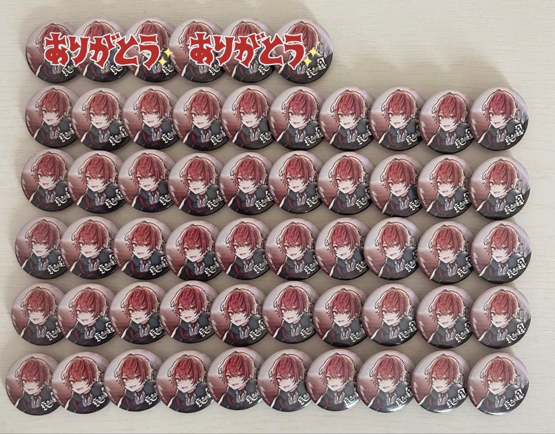 Knight A 騎士A 騎士X ばぁう The Night 特典缶バッジ56個