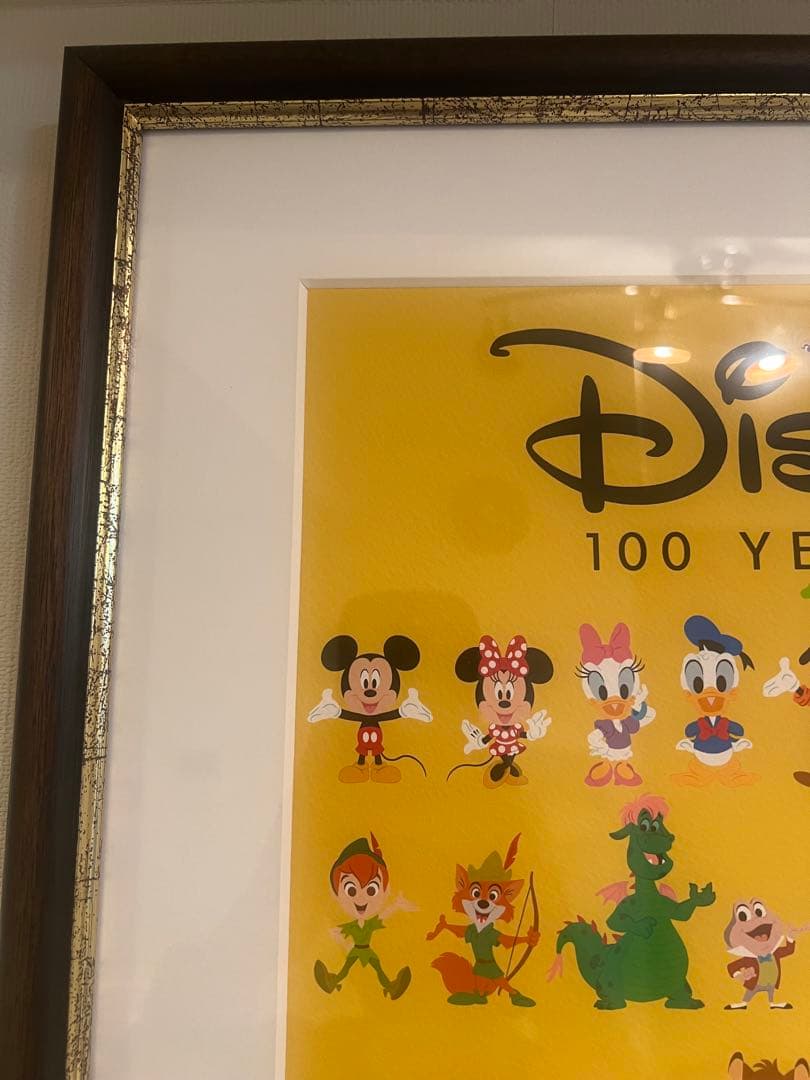 disney100周年　ディズニー絵画　世界限定100枚＋α