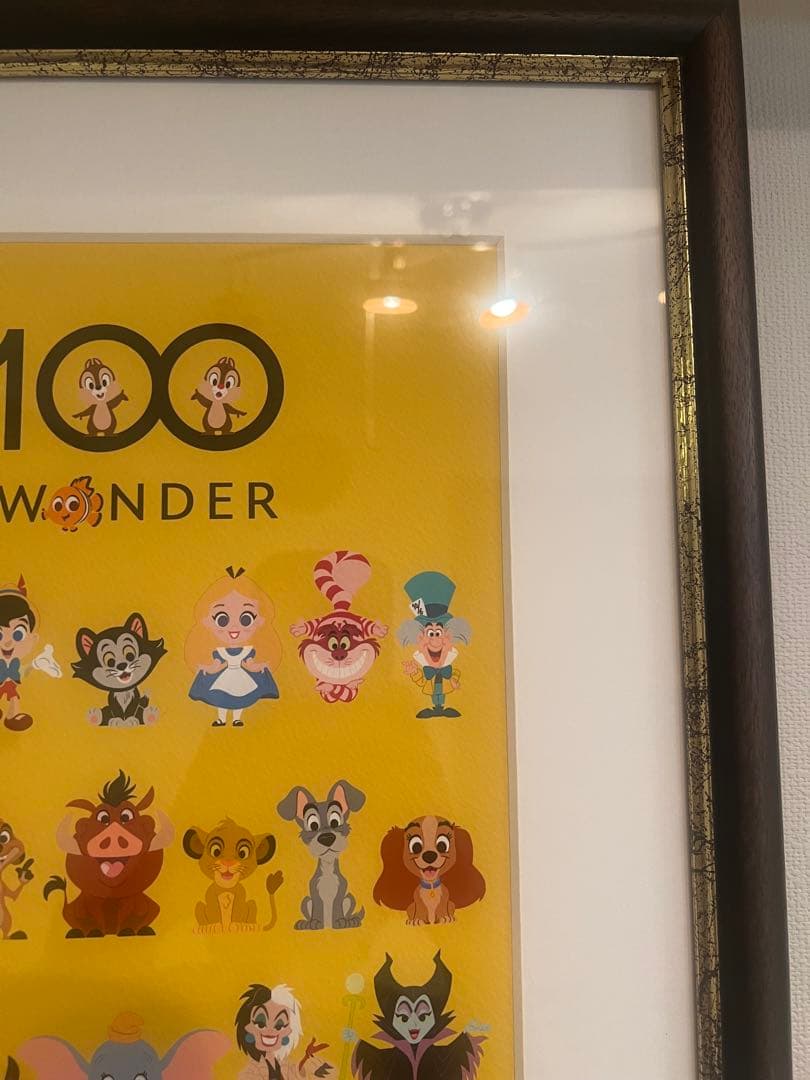 disney100周年　ディズニー絵画　世界限定100枚＋α