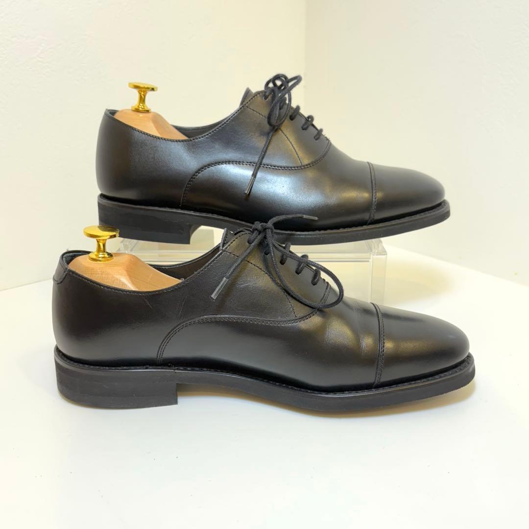 (美品)Berwick 5224 ストレートチップ 黒 24.5cm