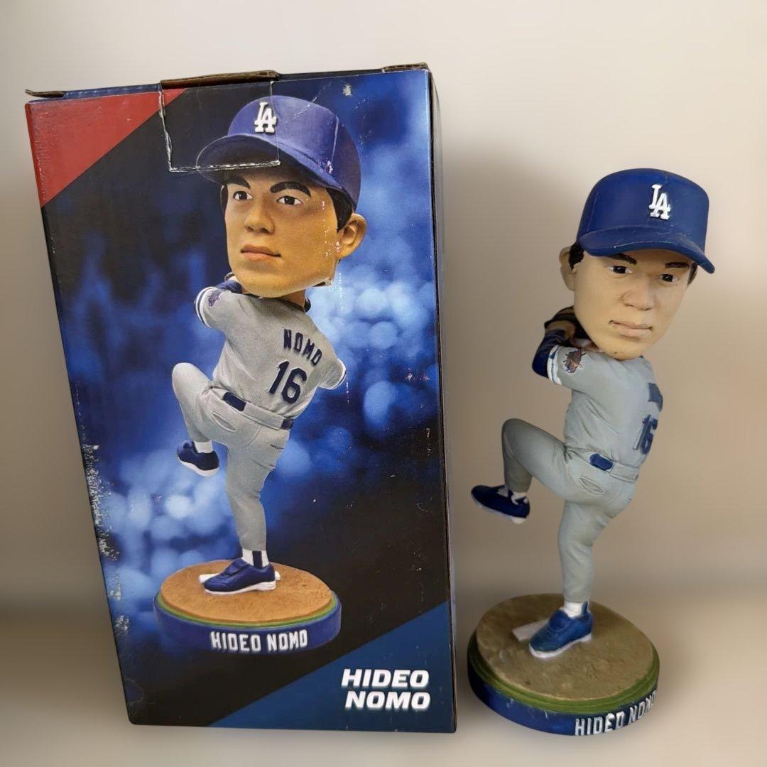 ドジャース 野茂英雄HIDEO NOMO ボブルヘッド フィギュア 16