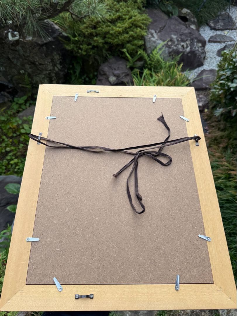 クリムト 接吻 木製フレーム付き