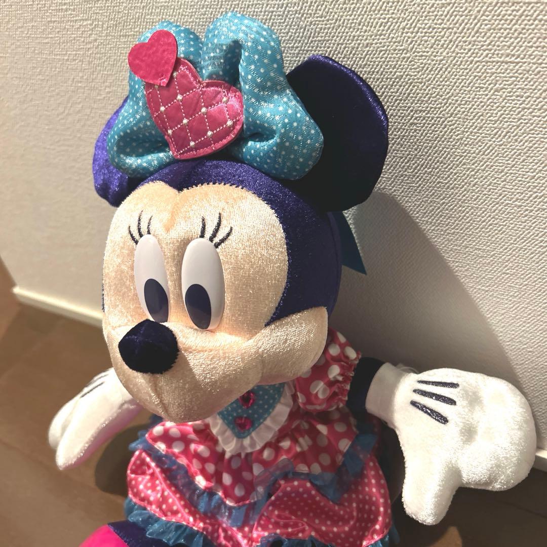 【24時間以内発送！】ディズニーパルパルーザ　ぬいぐるみ　ミニーちゃん