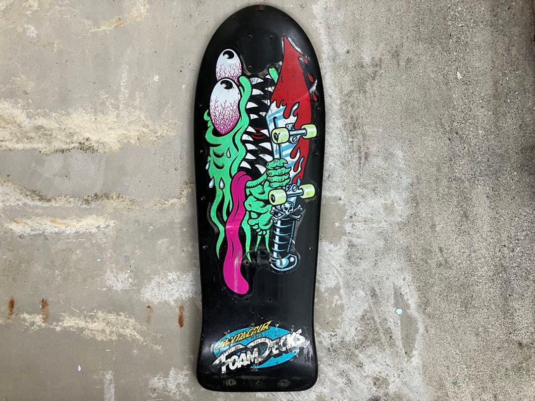 【当時物】SANTACRUZ FOAM DECKS オールドスクール デッキ