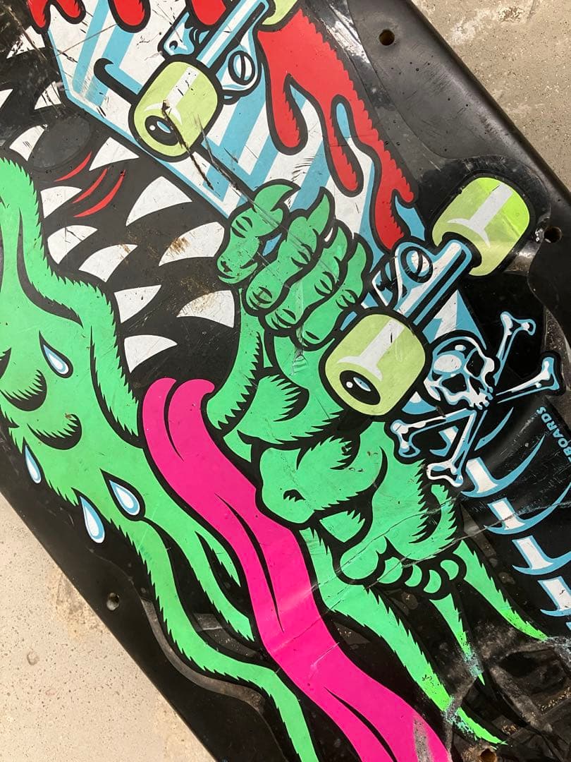 【当時物】SANTACRUZ FOAM DECKS オールドスクール デッキ