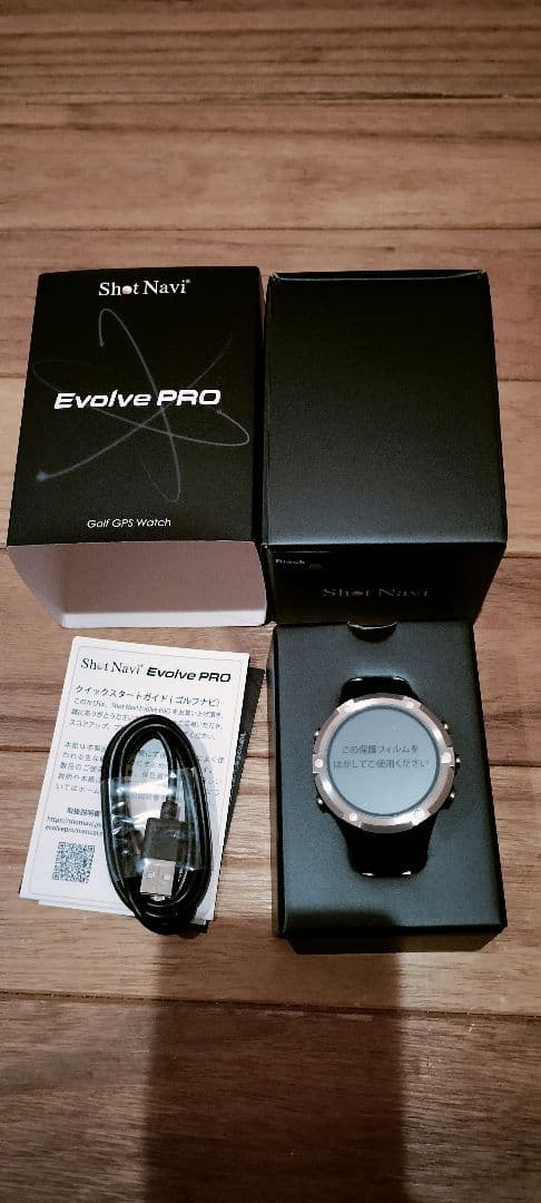 【新品未使用】Shot Navi Evolve PRO ゴルフGPSウォッチ