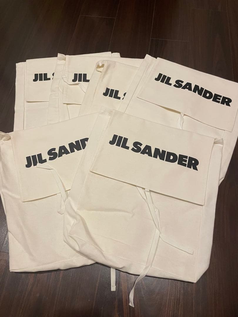 【最終お値下げ】ジルサンダー　ガーメントバッグ　ショップ袋　６枚