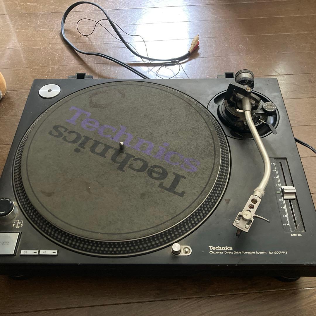 中古　Technics SL-1200MK3 ターンテーブル