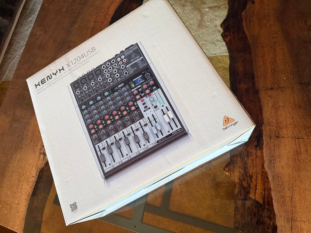 Behringer XENYX X1204USB アナログミキサー