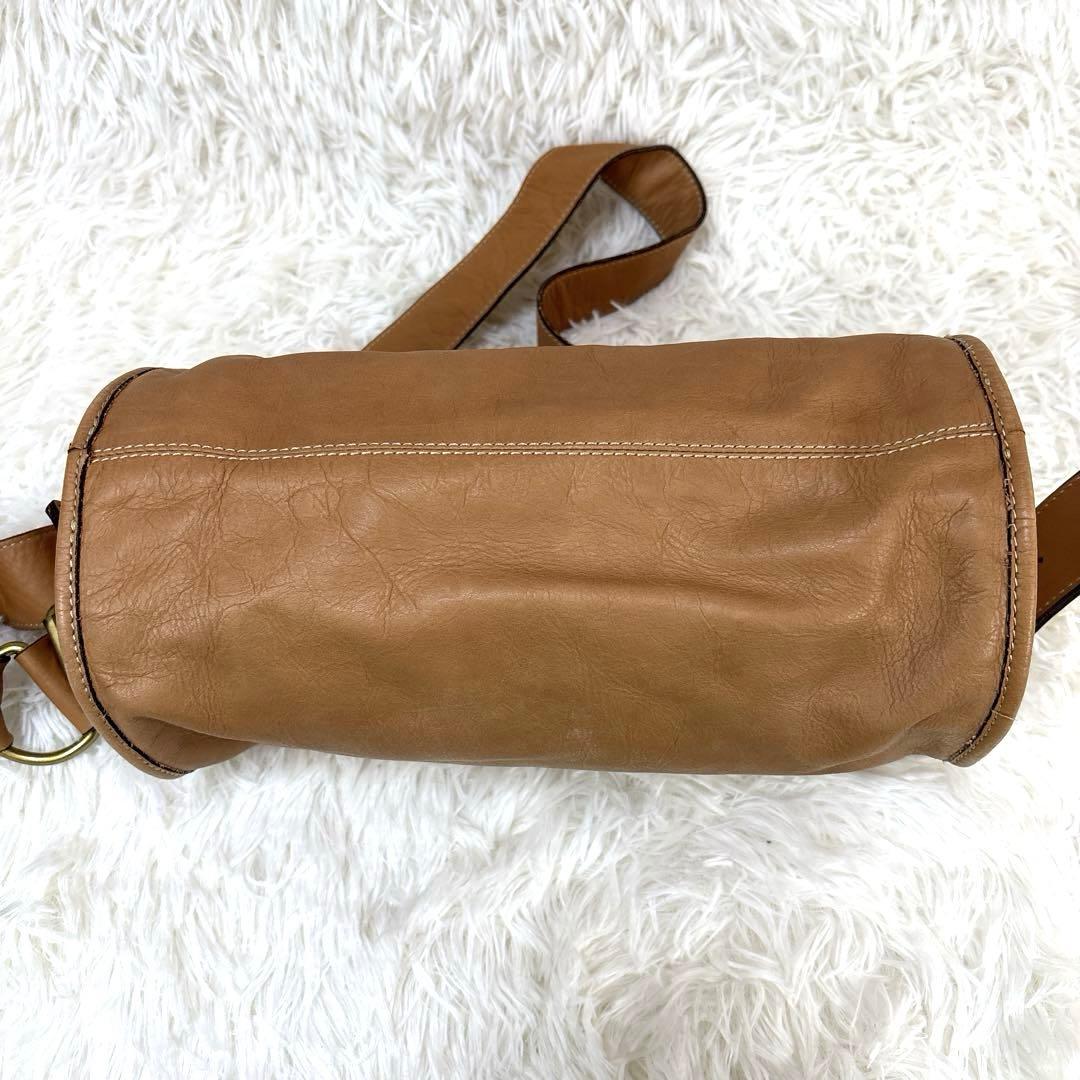 希少✨Vivienne Westwood オーブロゴドラムショルダーバッグ