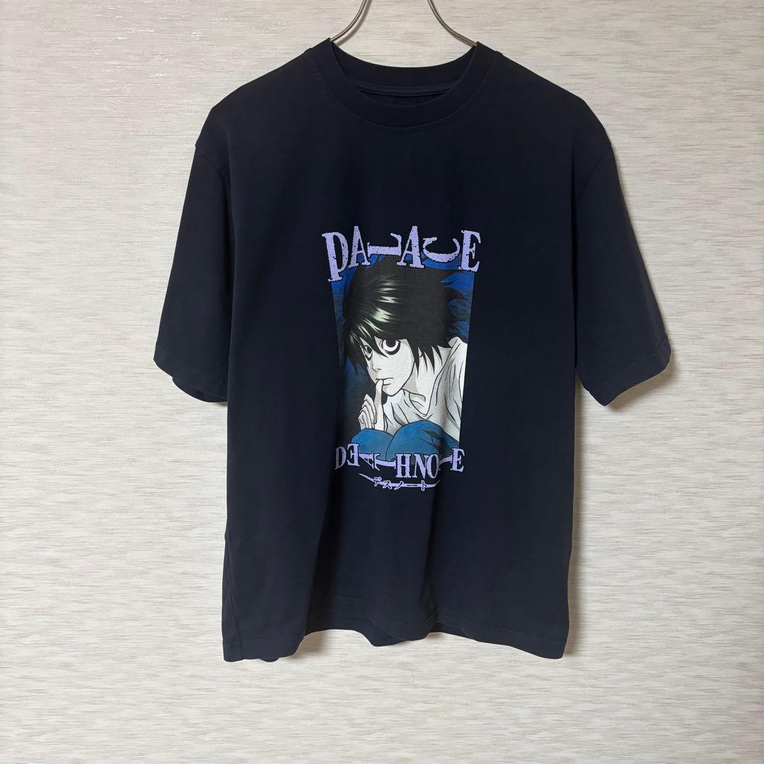 Palace × DEATH NOTE T-shirt Navy Lサイズ