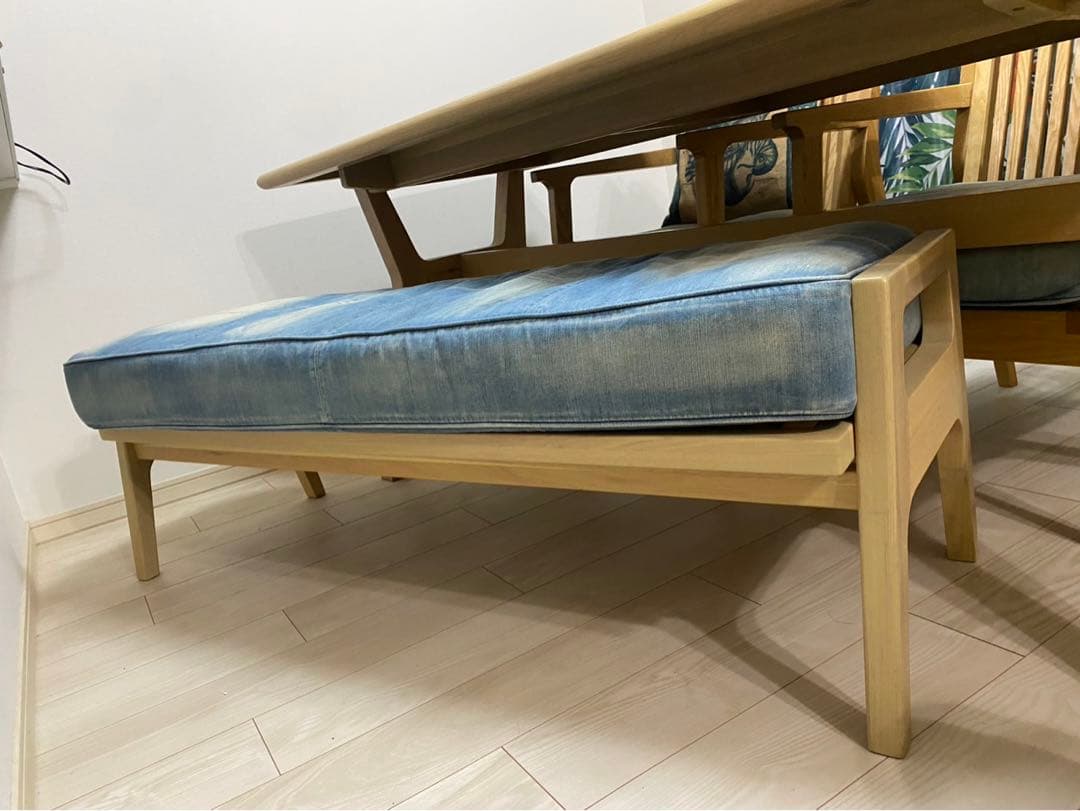 アペルト　APERTO デニム　ダイニングチェアセット