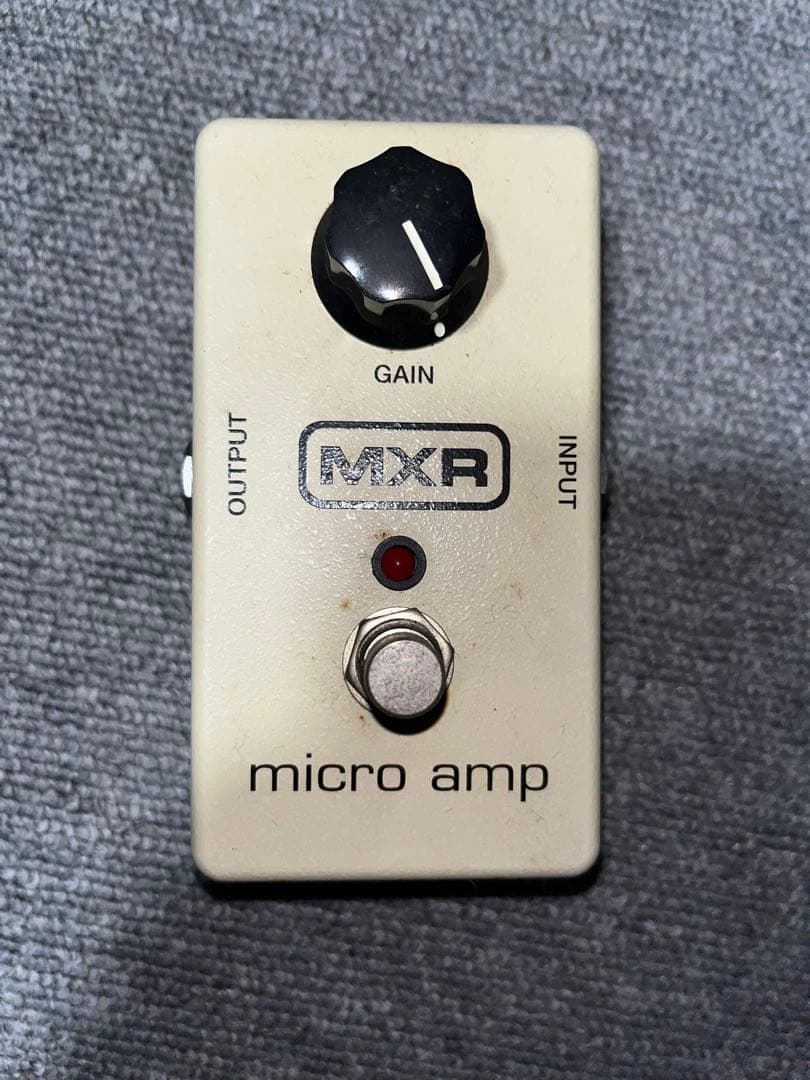 MXR microamp ギターエフェクター
