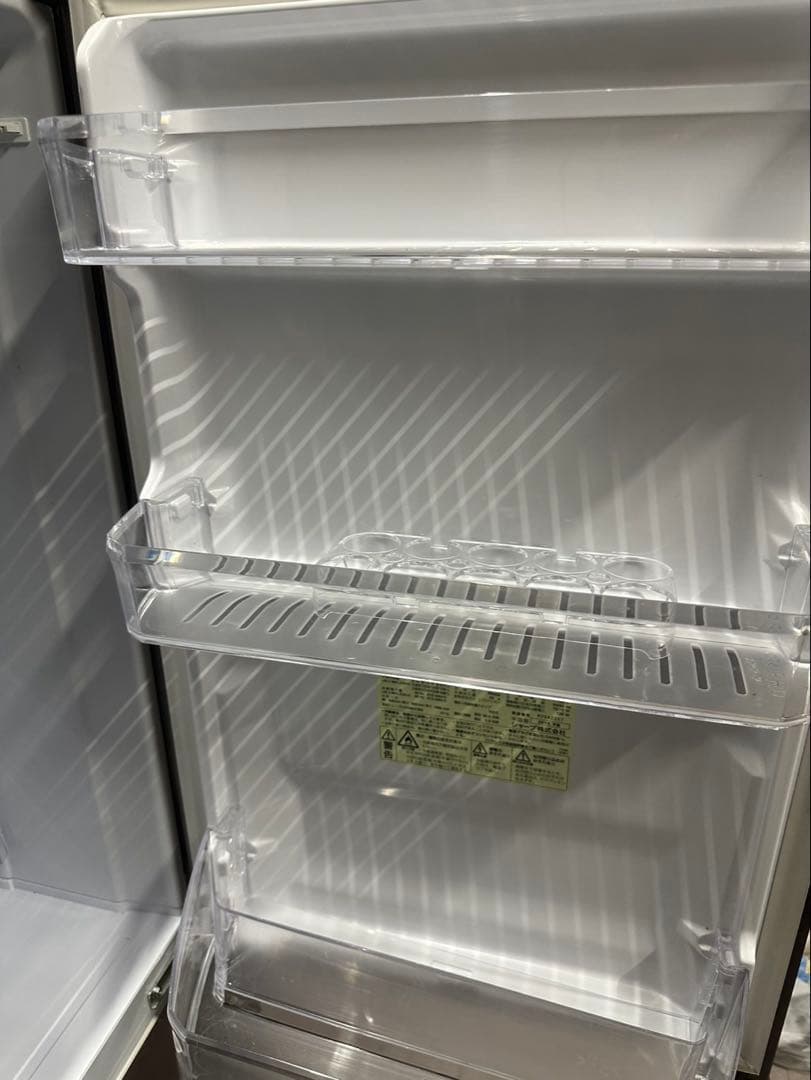 SHARP シャープ 冷蔵庫 271L 2ドア ブラウン系 SJ-PD27D-T