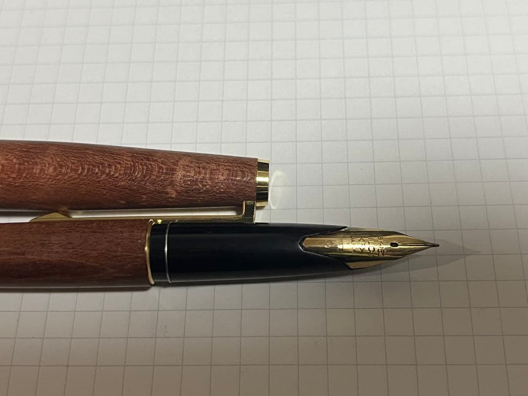 Pilot 万年筆 カスタム 楓 18K ペン先【F】　レトロ