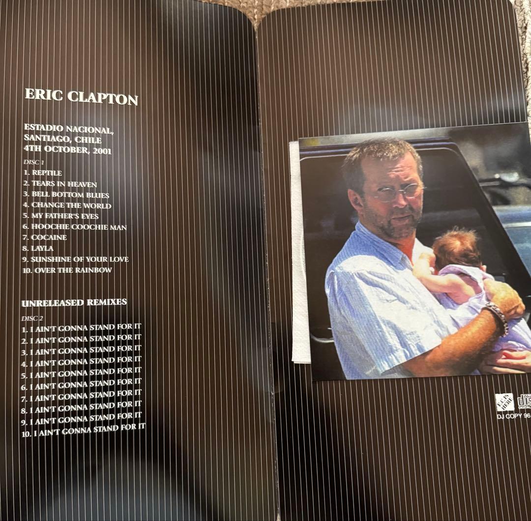 超貴重　クラプトン出演DVD5本、プリンス・トラスト他コンサート、レアCD付き