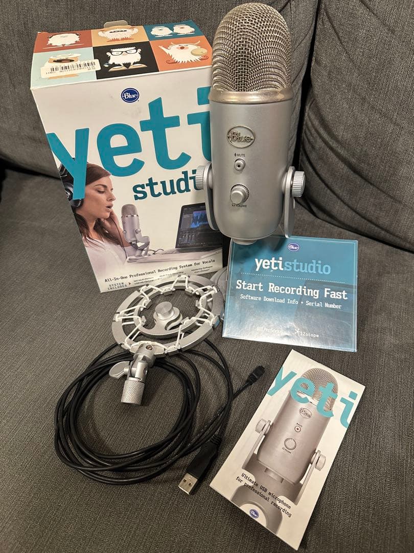 Blue Yeti　コンデンサーマイク　ショックマウント　ソフト　まとめ売り