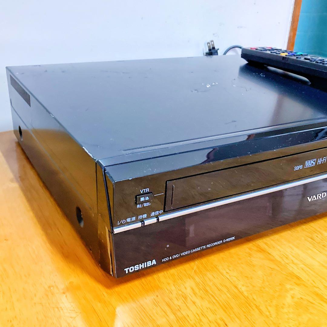 TOSHIBA VARDIA HDD搭載DVDビデオ一体型レコーダー　地デジ対応