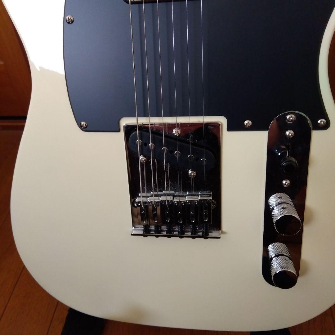 スクワイヤー　テレキャスター　アフィニティ　ホワイト