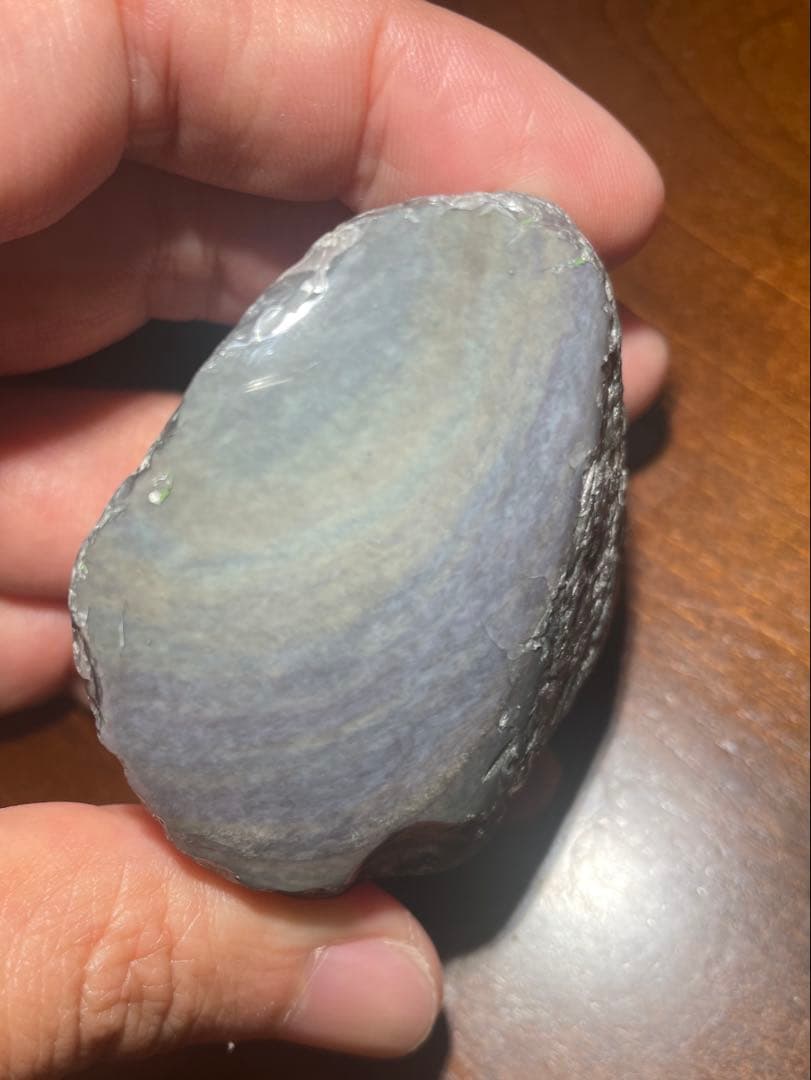 研磨品　十勝石玲瓏　パステルカラー　レインボーオブシディアン