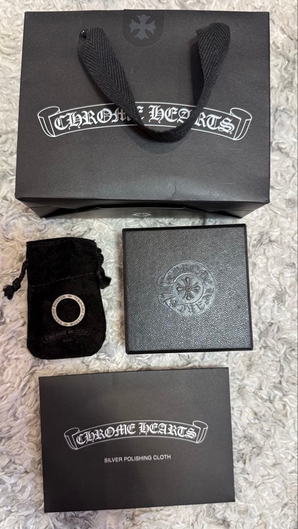 クロムハーツ 確実正規品 3mm スペーサーリング ホノルル限定 15号