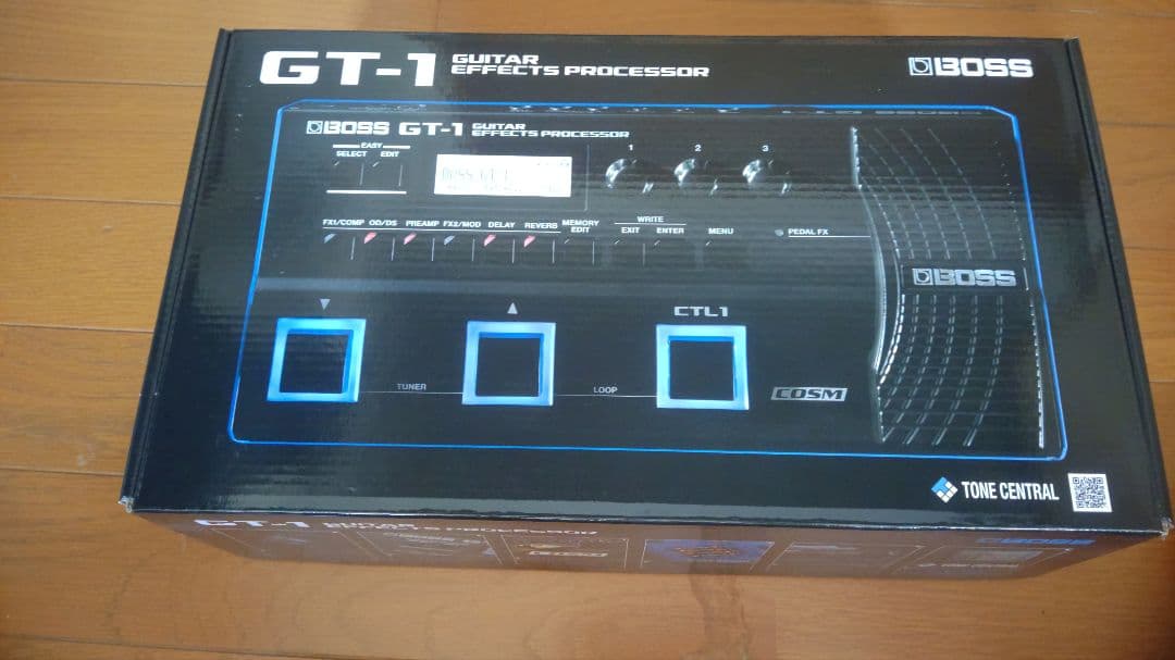 BOSS GT-1 ギターエフェクター 純正アダプター付きセット