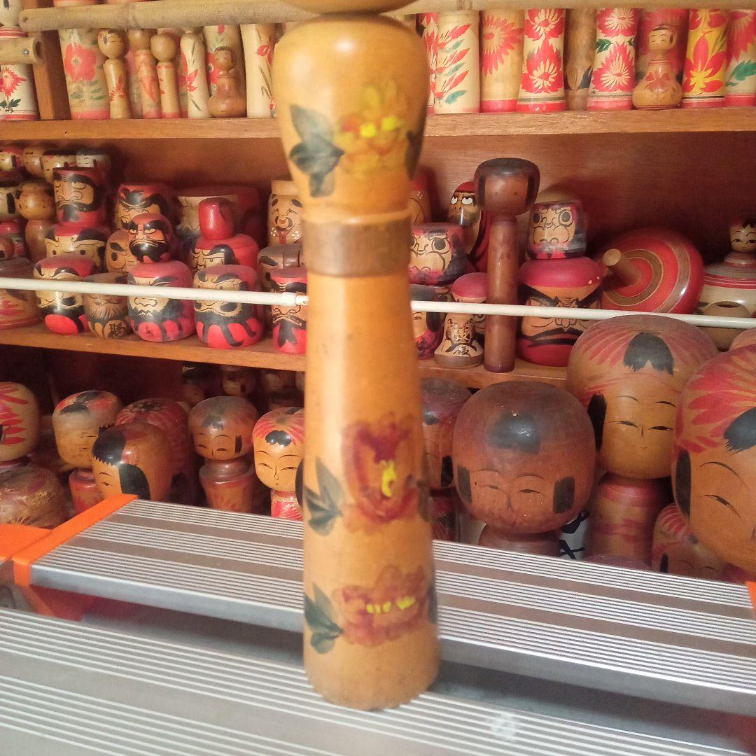 伝統こけし 煤孫実太郎 希少色彩有り