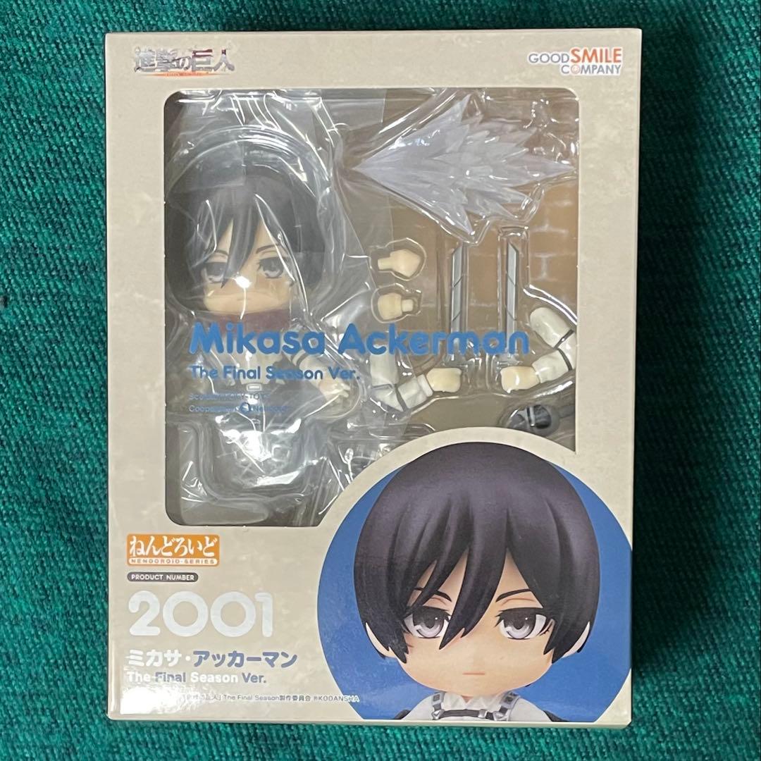 進撃の巨人 ねんどろいど ミカサ The Final Season ver.