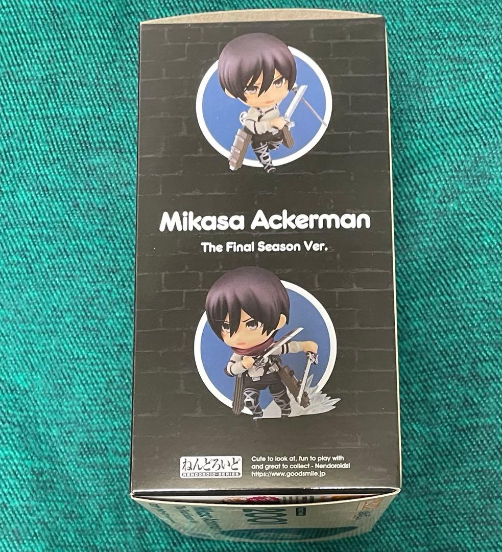進撃の巨人 ねんどろいど ミカサ The Final Season ver.