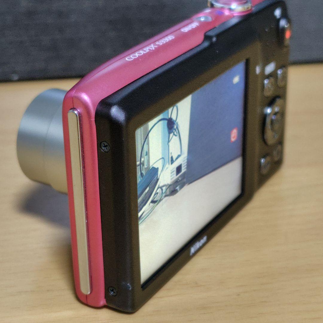 【付属品完備 動作確認済】ニコン クールピクスS3300オールドコンデジ ピンク