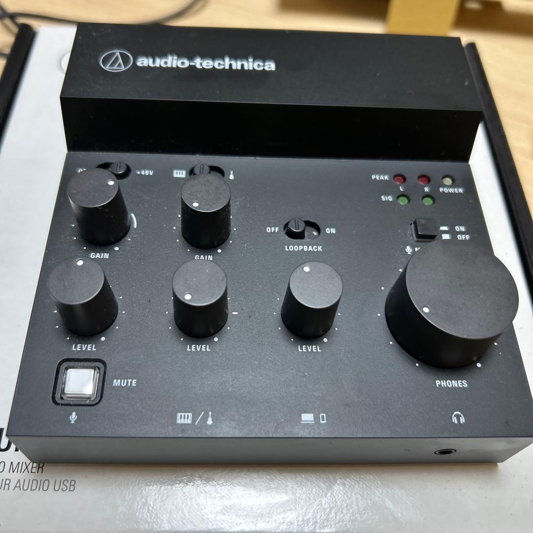 audio-technica AT-UMX3 USBオーディオミキサー