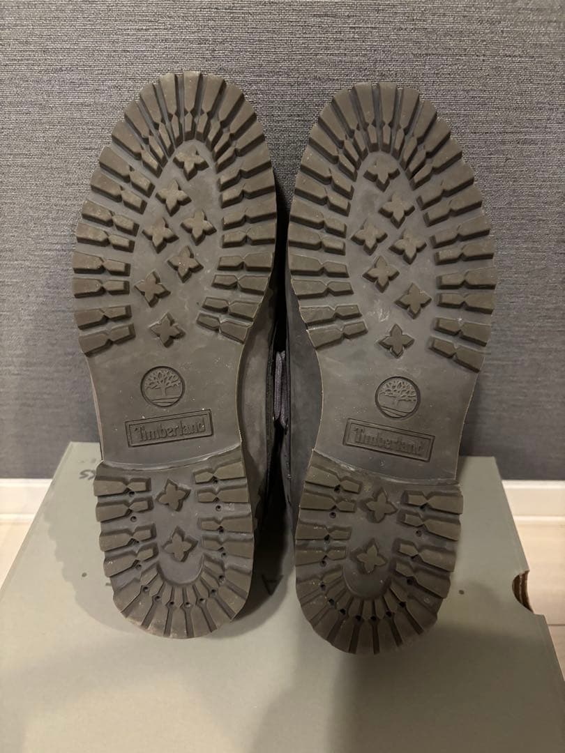 【美品】Timberland スリーアイ　グレー　26.0cm