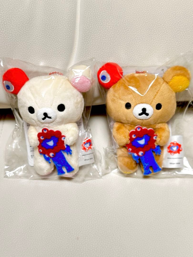 万博　ミャクミャク✖️リラックマコラボぬいぐるみ　セット　EXPO2025 限定品