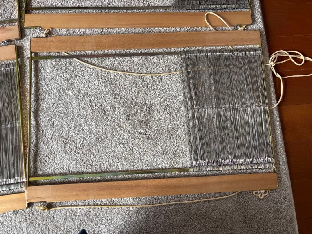 綜絖枠ワイヤーヘルド付き　4枠セット